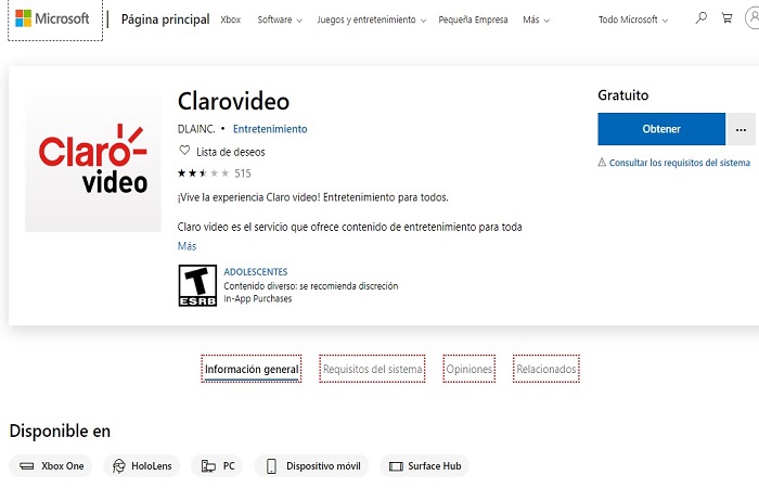 Cómo descargar Claro video gratis 3