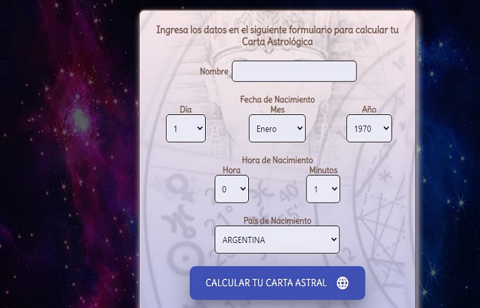 Cómo calcular tu carta astral gratis - Videncia y futurología 1