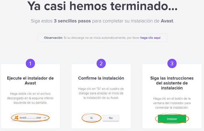 Cómo descargar Avast gratis 2020 4